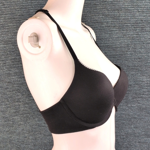 Victoria's Secret Body By Victoria Front Clasp Lace Racerback Bra Size 32D - Picture 7 of 16